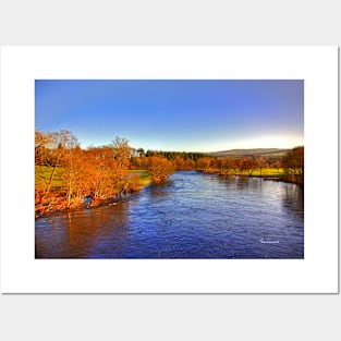 River Tay at Aberfeldy Posters and Art